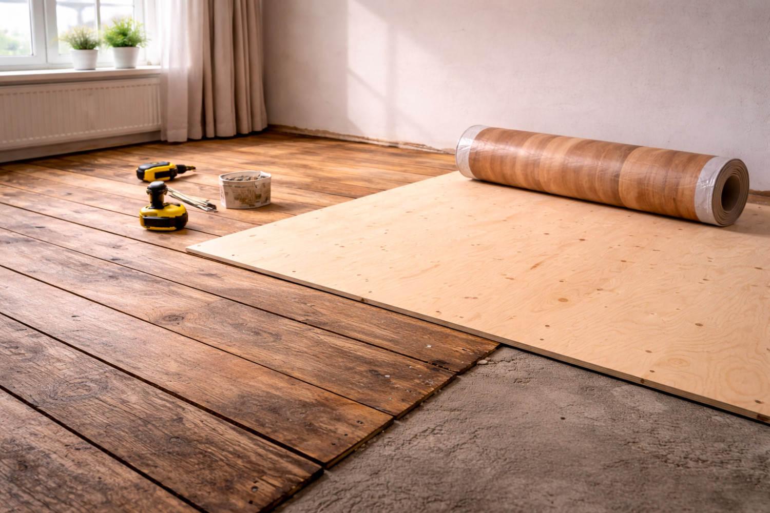 Линолеум на деревянный пол: фанера, скрипы и ошибки, которые проявляются не сразу