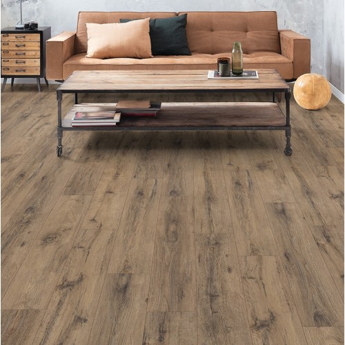 Ламинат EGGER Comfort Classic 32кл 8мм 4-v EC1007 Дуб паркетный темный