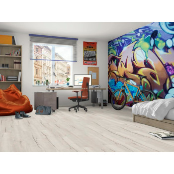 Ламинат EGGER Home Classic 33кл 10мм 4-v EHL105 Дуб Крестон белый