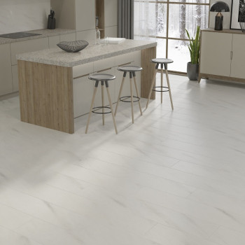 Ламинат EGGER Pro Large Aqua+ 33кл 8мм 4-v EPL245 Мрамор Леванто белый