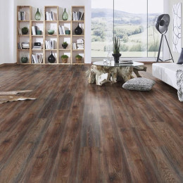 Ламинат Kronospan Castello 3351 Дуб Каньон Черный