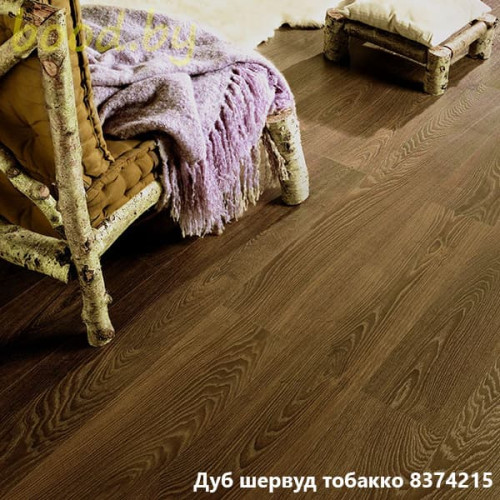 Ламинат Tarkett Woodstock 8374215 Дуб Шервуд Тобакко фаска 4V
