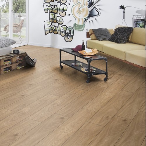 Ламинат Ultradecor Ultrablack 33 класс 8 мм фаска 4-V Букингемский дуб (Дартаньян)