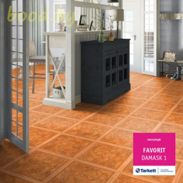Линолеум Tarkett (Таркетт) Фаворит Damask 1 (Дамаск 1)