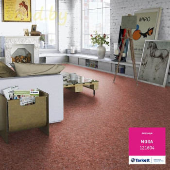 Линолеум Tarkett Moda (Мода) 121604 (Красный)