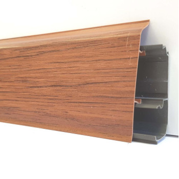 Плинтус напольный ПВХ DecorPlast Макассар LL017