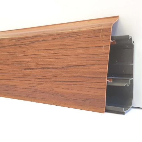 Плинтус напольный ПВХ DecorPlast Макассар LL017