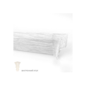 Плинтус напольный ПВХ DecorPlast Аруша светло-серый LL004