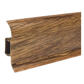 Плинтус напольный ПВХ LinePlast 58 мм Дуб Престиж L057