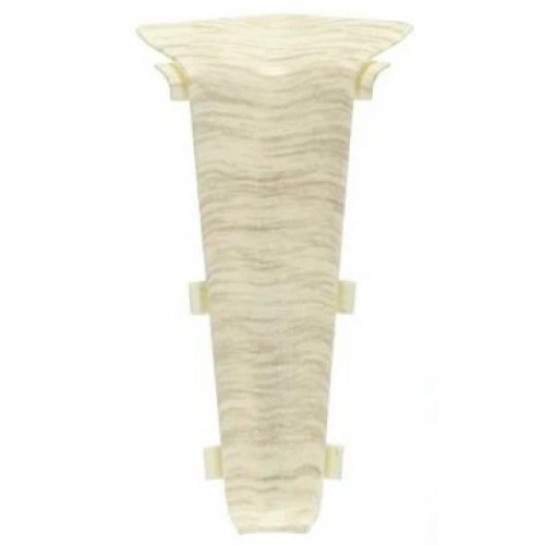 Угол внутренний к плинтусу LinePlast 85 мм в цвет к плинтусу