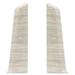 Заглушки к плинтусу LinePlast 100 мм (левая, правая, в цвет к плинтусу)