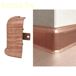 Угол наружный для плинтуса Rico Leo в цвет к плинтусу