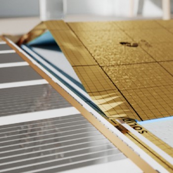 Подложка ПГ с пароиз., AntiSlip, LVT,SPC,WPC/1000х500x1,5мм/10м2/80м2 А