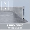 Плинтус SOLID 8 UHD 05/80 2.40м Микроцемент