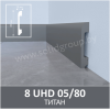 Плинтус SOLID 8 UHD 05/80 2.40м Титан