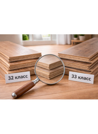 Класс ламината 32 и 33: в чём разница и какой выбрать