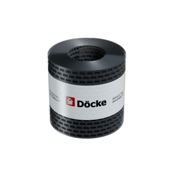 Лента вентиляционная карнизная полипропилен DOCKE 100х5000 черная