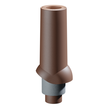 Docke PREMIUM/ Выход канализационный ИЗЛ-110/500/ Труба/ Светло-коричневый