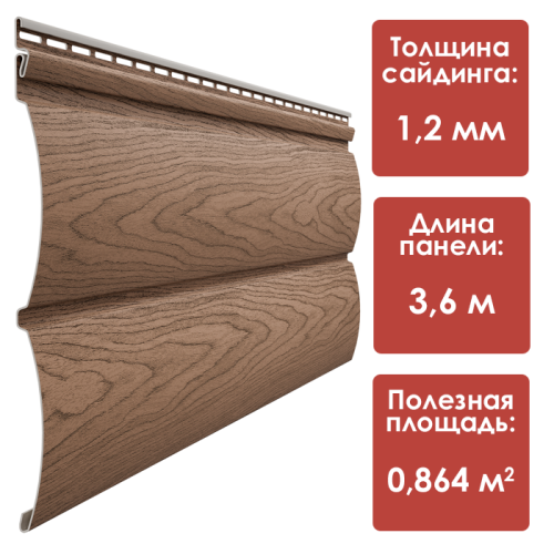 Docke LUX Лиственница Блок-Хаус D4,7T (Алтайский)