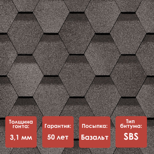 Гибкая черепица Docke PIE PREMIUM ШЕФФИЛД Фладен