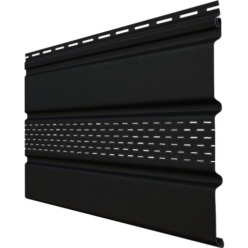 Софит Premium Acryl частично перфорированный Grand Line 3,0 черный