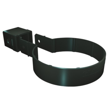 Хомут трубы Kliker ПВХ Grand Line Premium зелёный (RAL 6005) (инд. упак.)