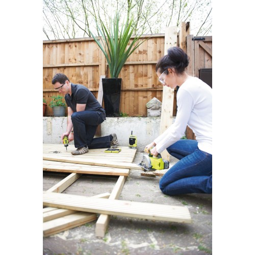 Пила циркулярная RYOBI RWSL1801M (без батареи) система ONE +
