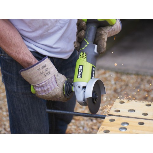 Углошлифмашина RYOBI R18AG-0 (без батареи) система ONE +