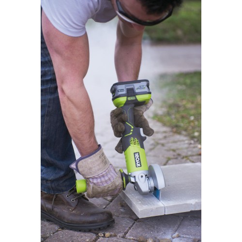 Углошлифмашина RYOBI R18AG-0 (без батареи) система ONE +