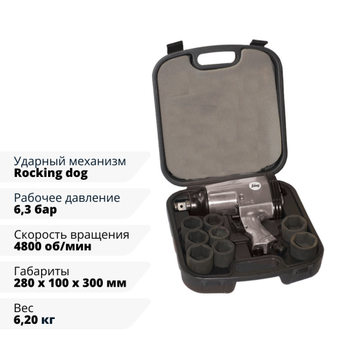 Пневмогайковерт FUBAG IWS680 3/4 