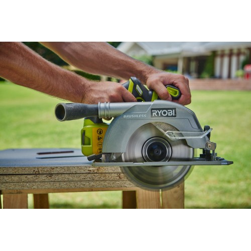 Пила циркулярная RYOBI R18CS7-0 (CSBL-0) (без батареи) система ONE +