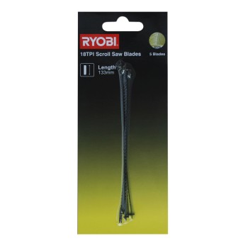 Пилка для лобзикового станка RYOBI SSB18TPI (5 шт.)