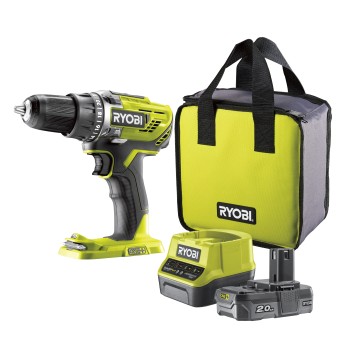 Дрель-шуруповерт RYOBI R18DD3-120S система ONE +