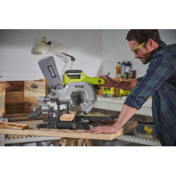 Торцовочная пила RYOBI R18MS216-0 (без батареи) система ONE +