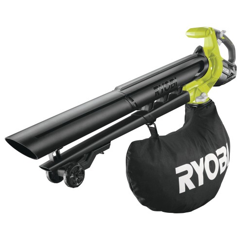 Воздуходувка-пылесос садовая бесщеточная RYOBI OBV18 (без батареи) система ONE +