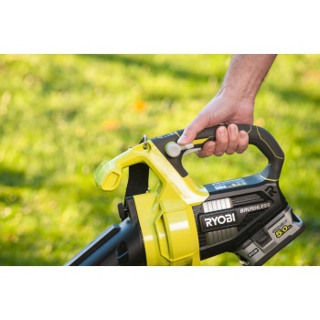 Воздуходувка-пылесос садовая бесщеточная RYOBI OBV18 (без батареи) система ONE +