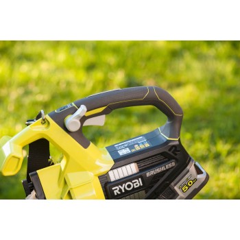 Воздуходувка-пылесос садовая бесщеточная RYOBI OBV18 (без батареи) система ONE +