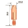 Контактный наконечник Fubag M6х28 мм ECU D =1.0 мм (10 шт.)