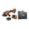 Углошлифмашина аккумуляторная AEG BEWS 18-125BL-502C