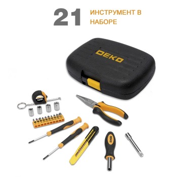 Набор инструмента для дома DEKO TZ21 SET 21