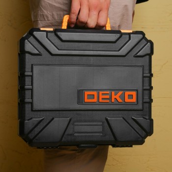 Дрель-шуруповерт аккумуляторная DEKO DKCD20FU-Li SET 104