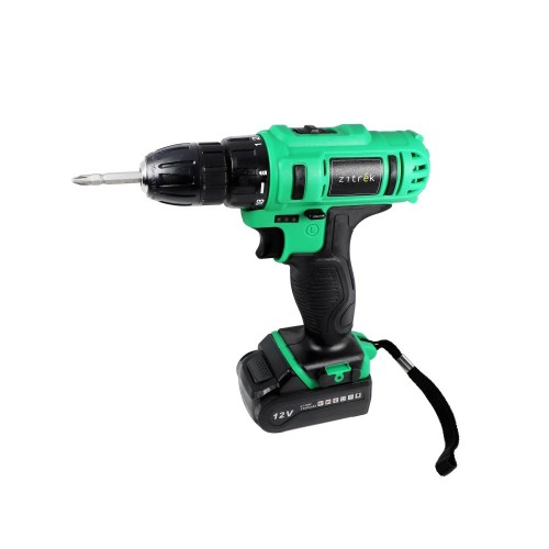 Дрель-шуруповерт аккумуляторная Zitrek Greenpower 12-Li