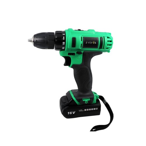 Дрель-шуруповерт аккумуляторная Zitrek Greenpower 16-Li