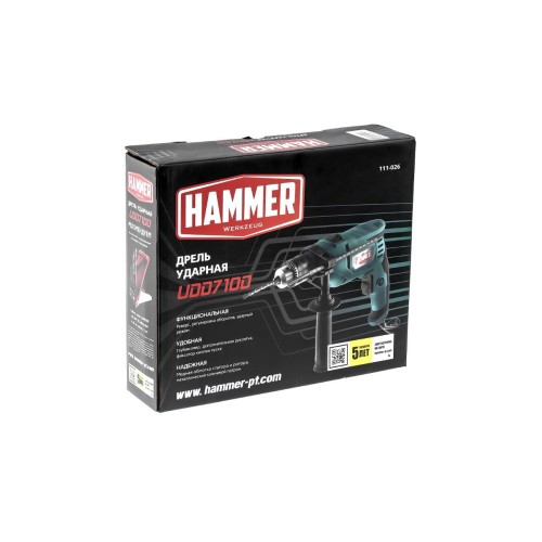 Дрель ударная Hammer UDD710D