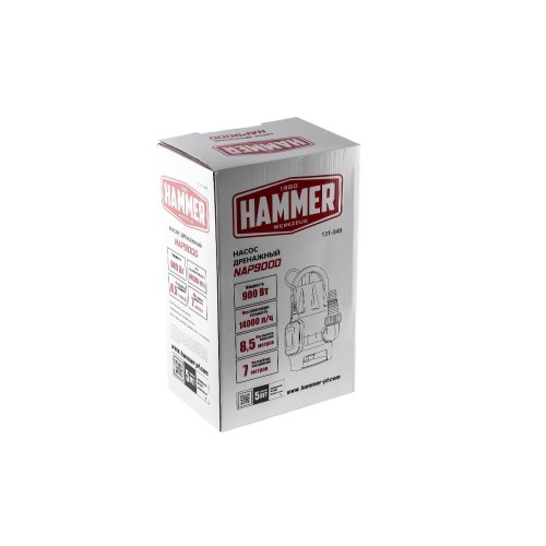 Насос дренажный Hammer NAP900D