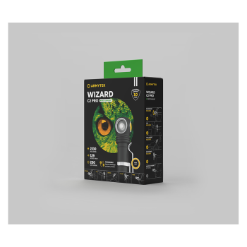 Фонарь Armytek Wizard C2 Pro Magnet USB Теплый