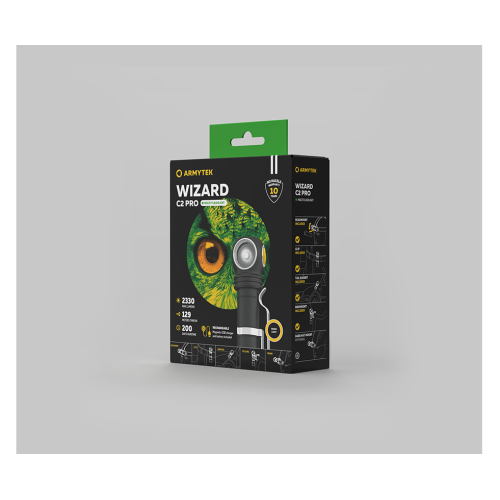 Фонарь Armytek Wizard C2 Pro Magnet USB Теплый