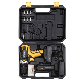 Дрель-шуруповерт аккумуляторная DEKO DKCD20FU-Li SET 63 063-4175