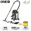 Пылесос строительный RYOBI R18WDV-0 (без батареи) система ONE +