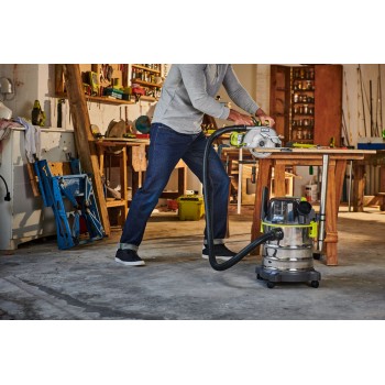 Пылесос строительный RYOBI R18WDV-0 (без батареи) система ONE +